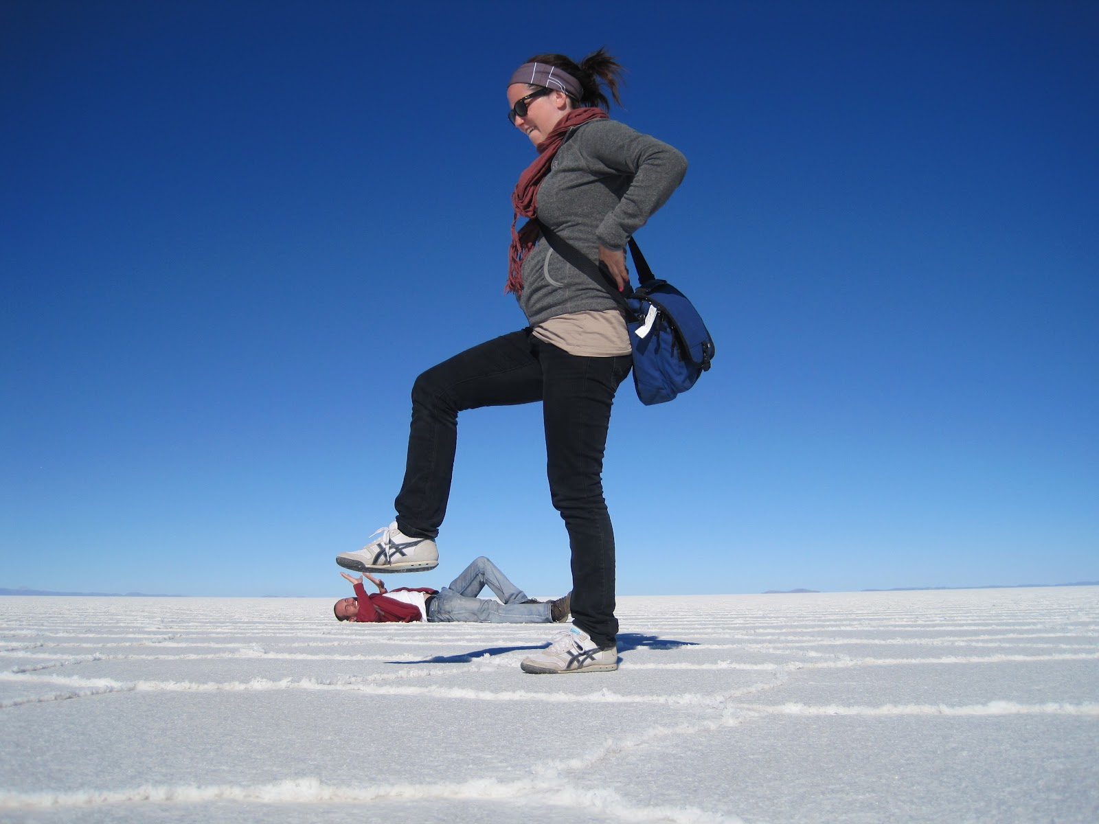 South America 2012: Perspective Trick Photography, Bolivia