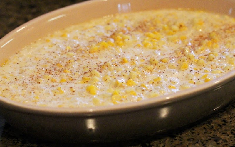 My Mom's Corn Pudding Souffle