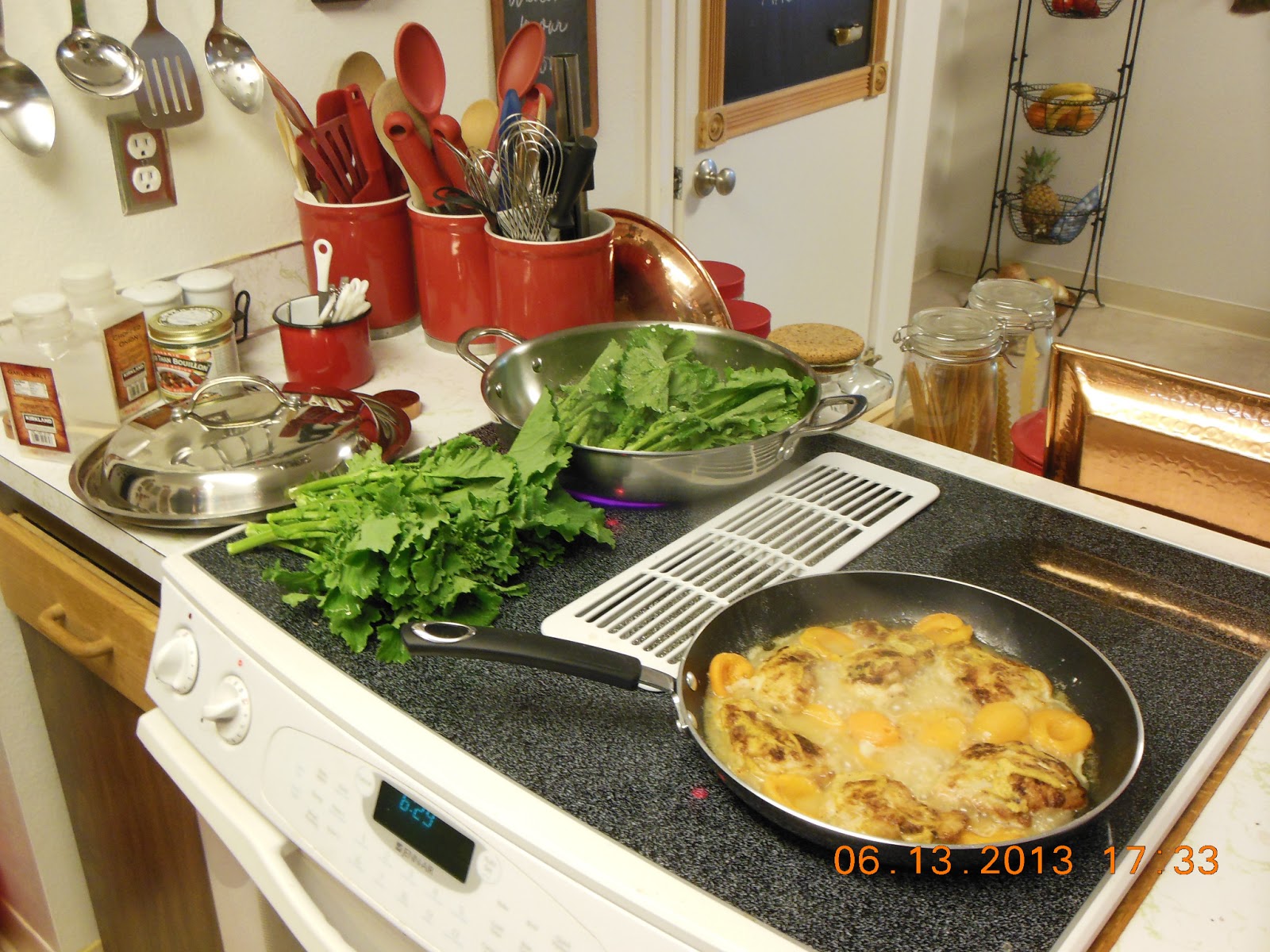 Truffle Oil Mustard Chicken with Apricots Our Sunday Cafe, the