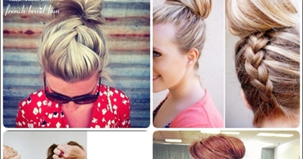 Cute Hairstyles Simple French Braid Updo Hairstyles For Medium Hair