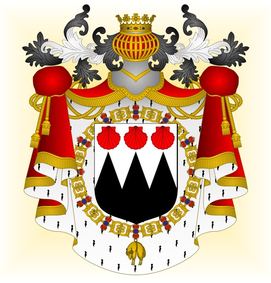 Armorial de l'Ordre de la Toison d'Or Fulco Giordano Ruffo di Calabria