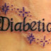 DIABETIC TATTOO WITH STAR