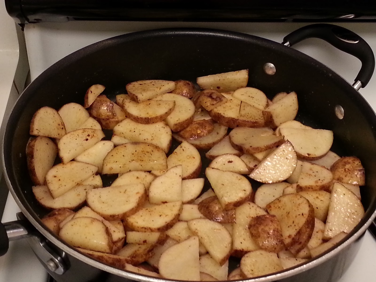 Cooking with Valerie Hot Dog and Potato Hash