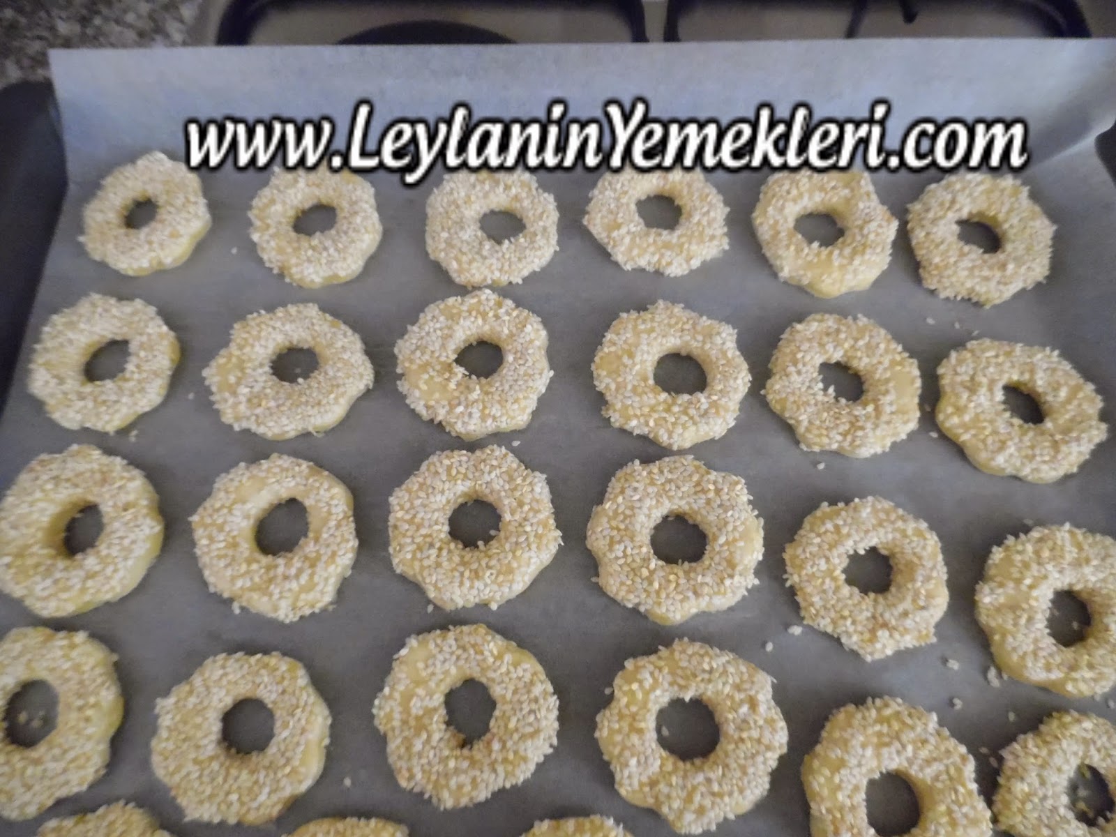 tuzlu kurabiye susamlı