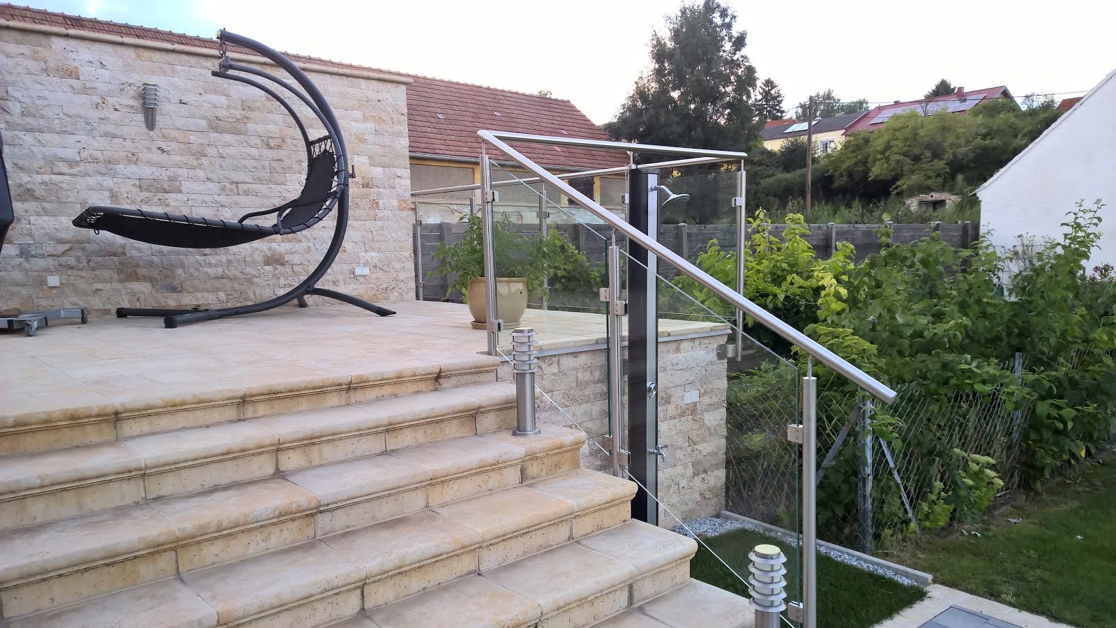 Holz Metall Und Smart Home Edelstahlgelander Selber Bauen