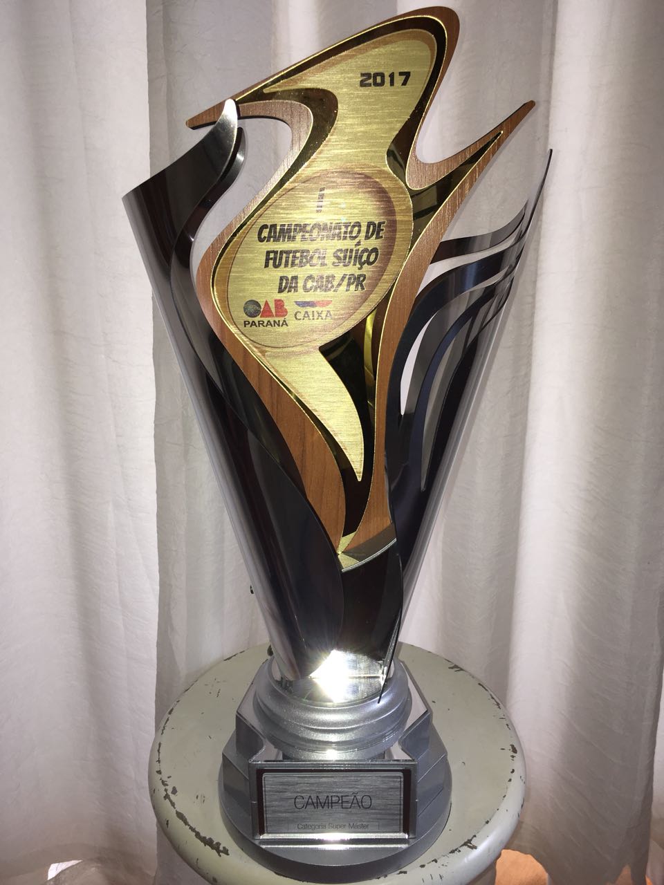 Troféu de Campeão Copa OAB Legends 2017