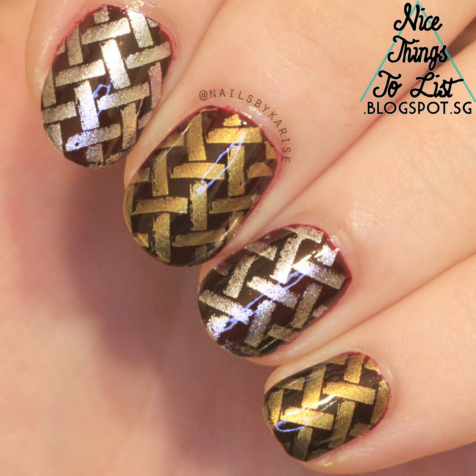 Finally got a gold and silver stamping polish! r/RedditLaqueristas