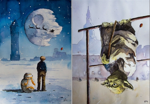 00-Grzegorz-Chudy-Paintings-of-Star-Wars-worlds-in-Watercolors-www-designstack-co