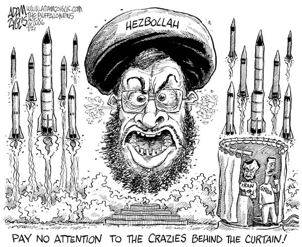 Image result for Hezbollah CARTOON