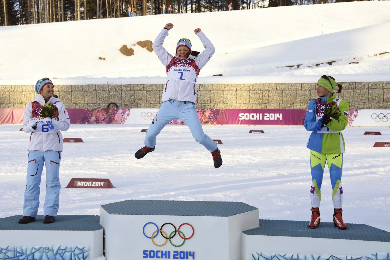 Sochi Olympics 2014 Norway won gold medal in Women's CrossCountry