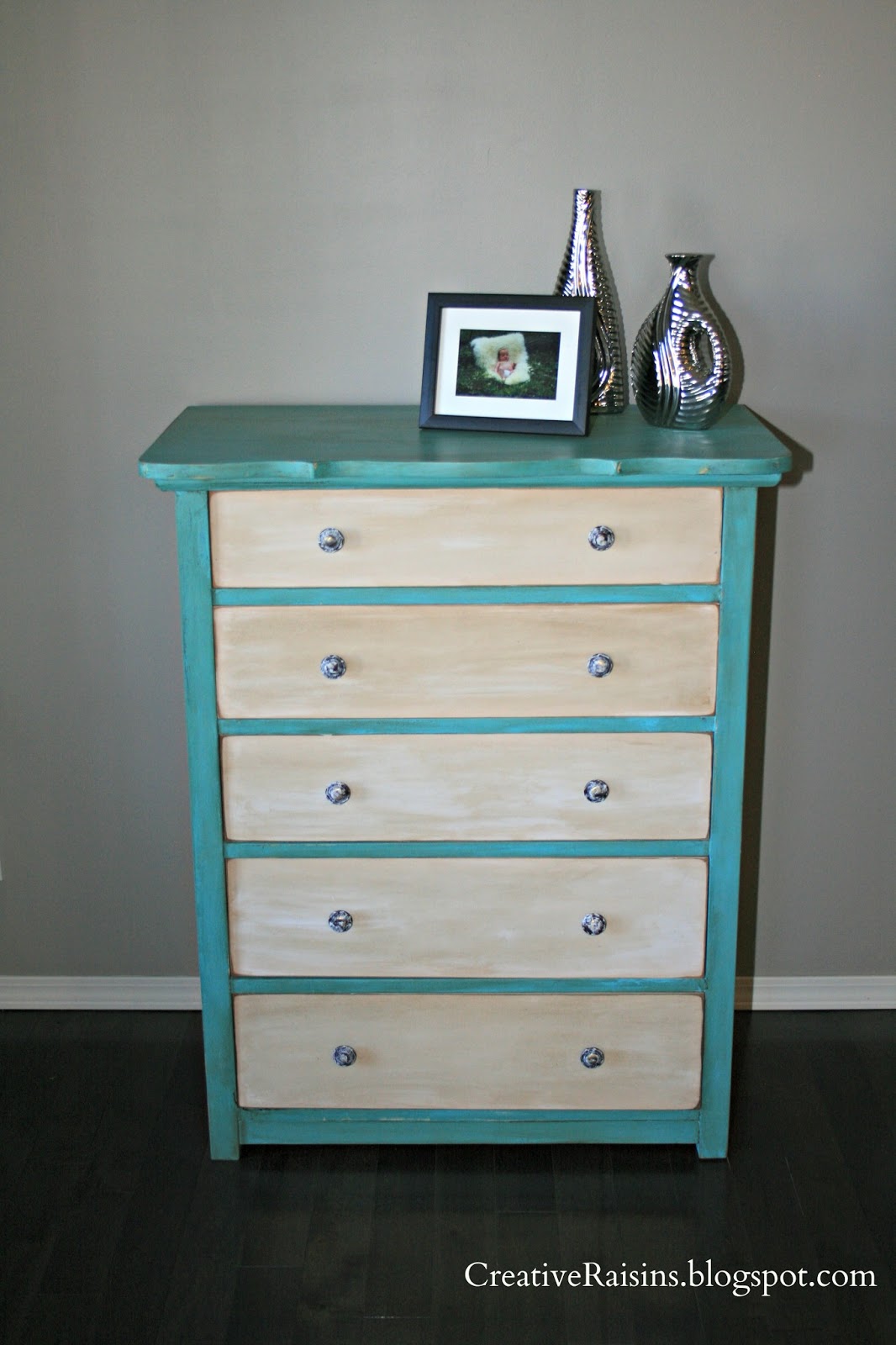 Creative Raisins Dresser Makeover