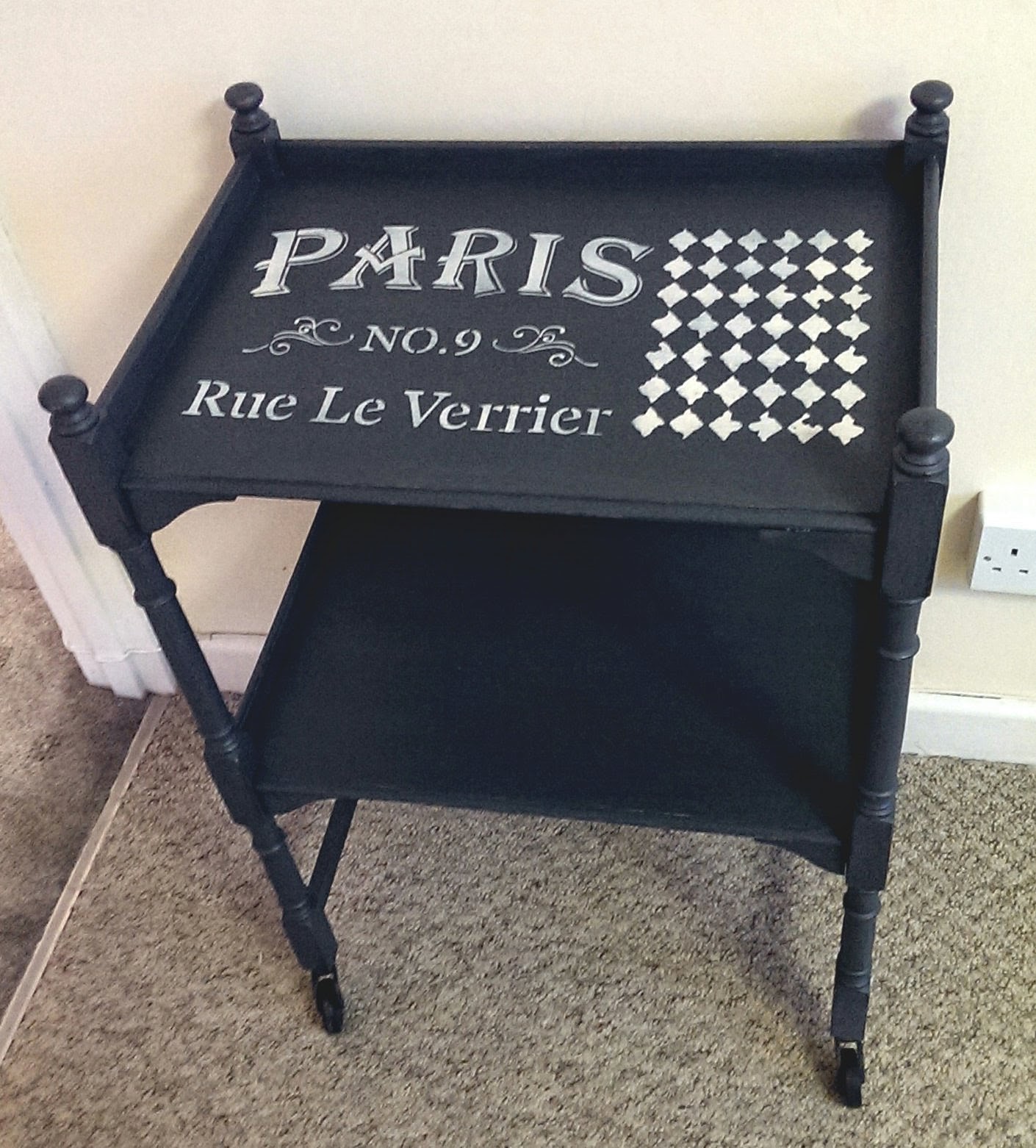 Speshchic Shabby Chic Service Trolley, French Style.