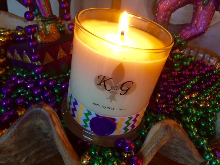 The Uptown Acorn It's Carnival Time {Mardi Gras Candle Give Away}