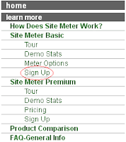 Cara Daftar dan Memasang Widget Sitemeter