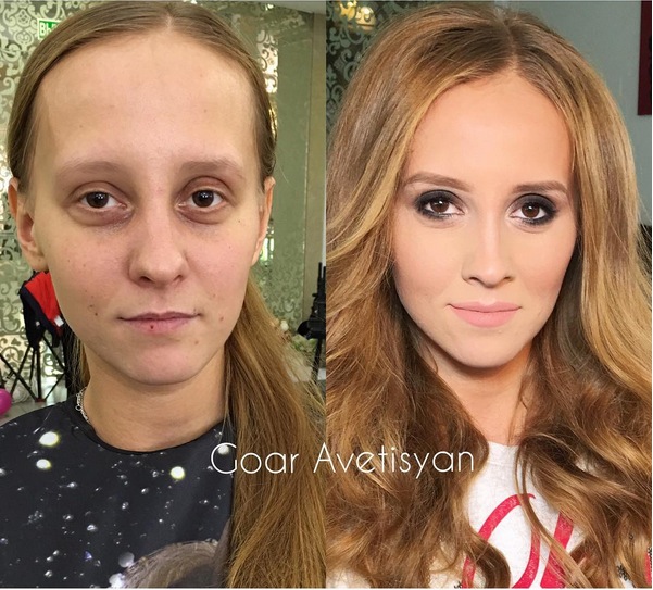 Lihat Nih Gimana Ajaibnya Make Up Bisa Membuat Wajah Biasa Menjadi Super Cantik!