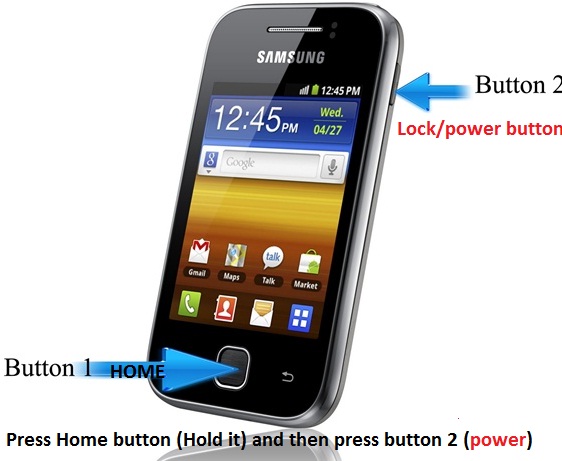 Galaxy S Screenshot Opens Google With Home Button Galaxy S Screenshot Opens Google With Home Button