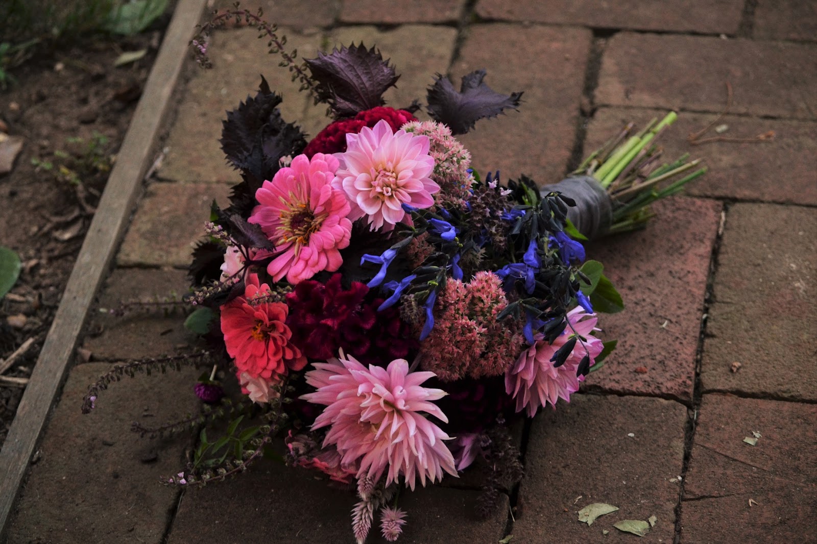 Wedding Flowers from Springwell Jewel Tone Flowers for Summer and Fall