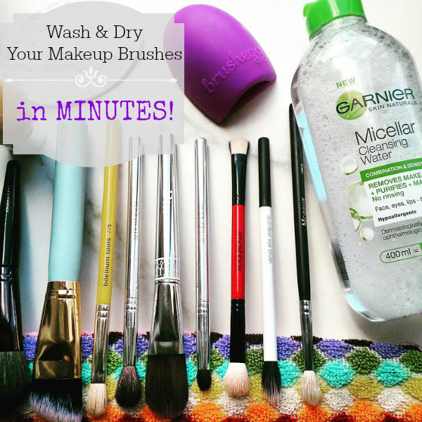 CherrySue, Doin' the Do How to Wash & Dry Your Makeup Brushes in Minutes!