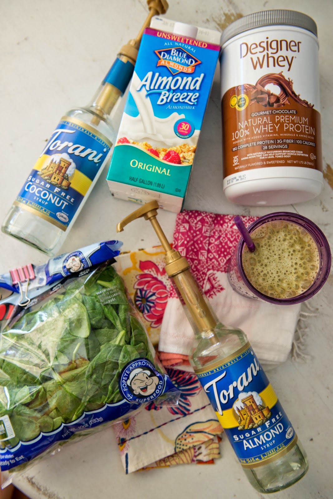 Domestic Fashionista Almond Joy Protein Shake Recipe