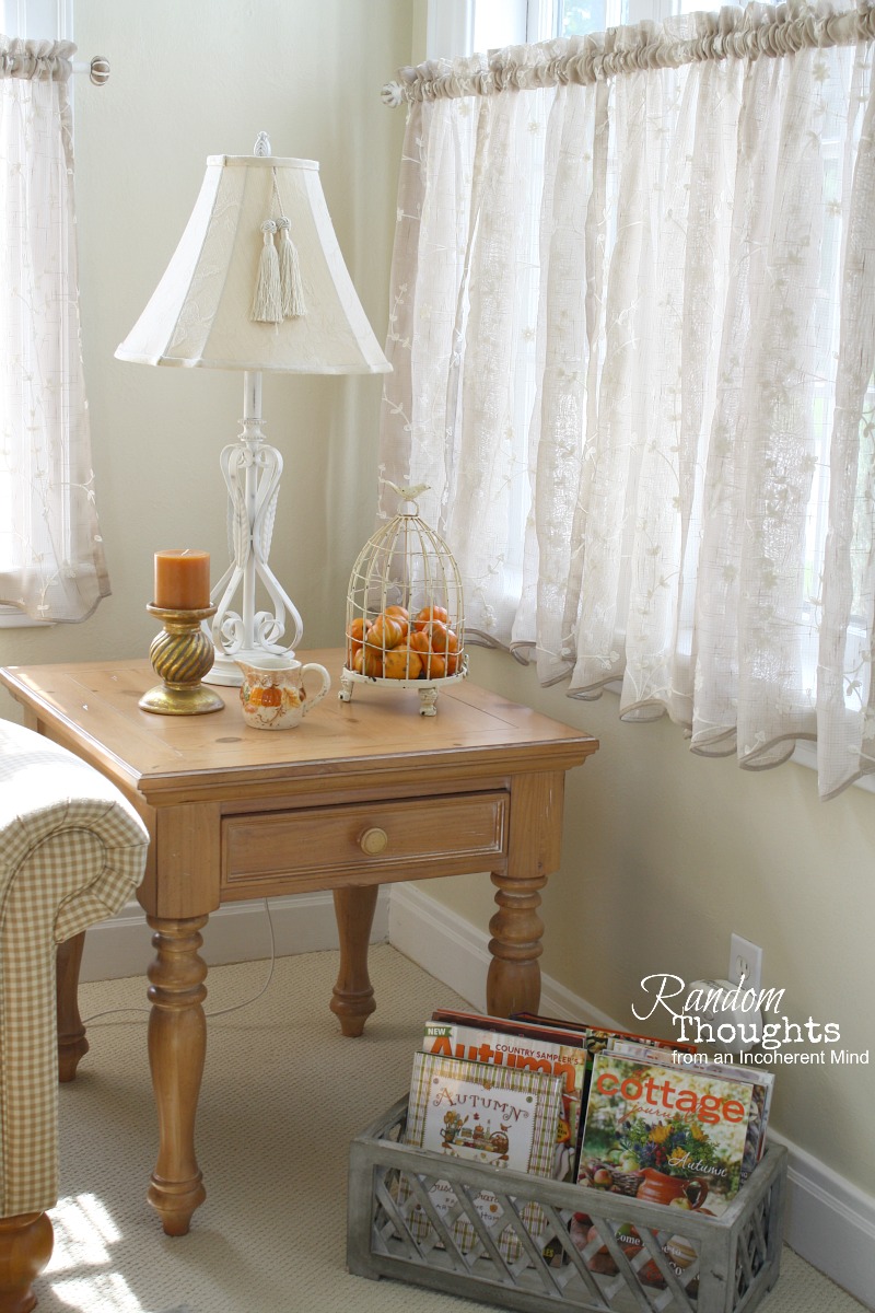 Fall Dining Room & Sitting Room Random Thoughts Home