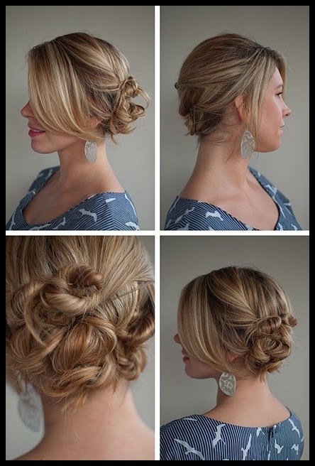 Suchatrendy Top 6 Easy Casual Updos For Long Hair