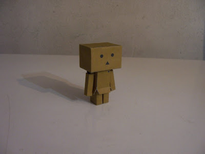 Danbo Robot on It S The Cardboard Costume Danbo From The Comedy Manga Yotsuba    This