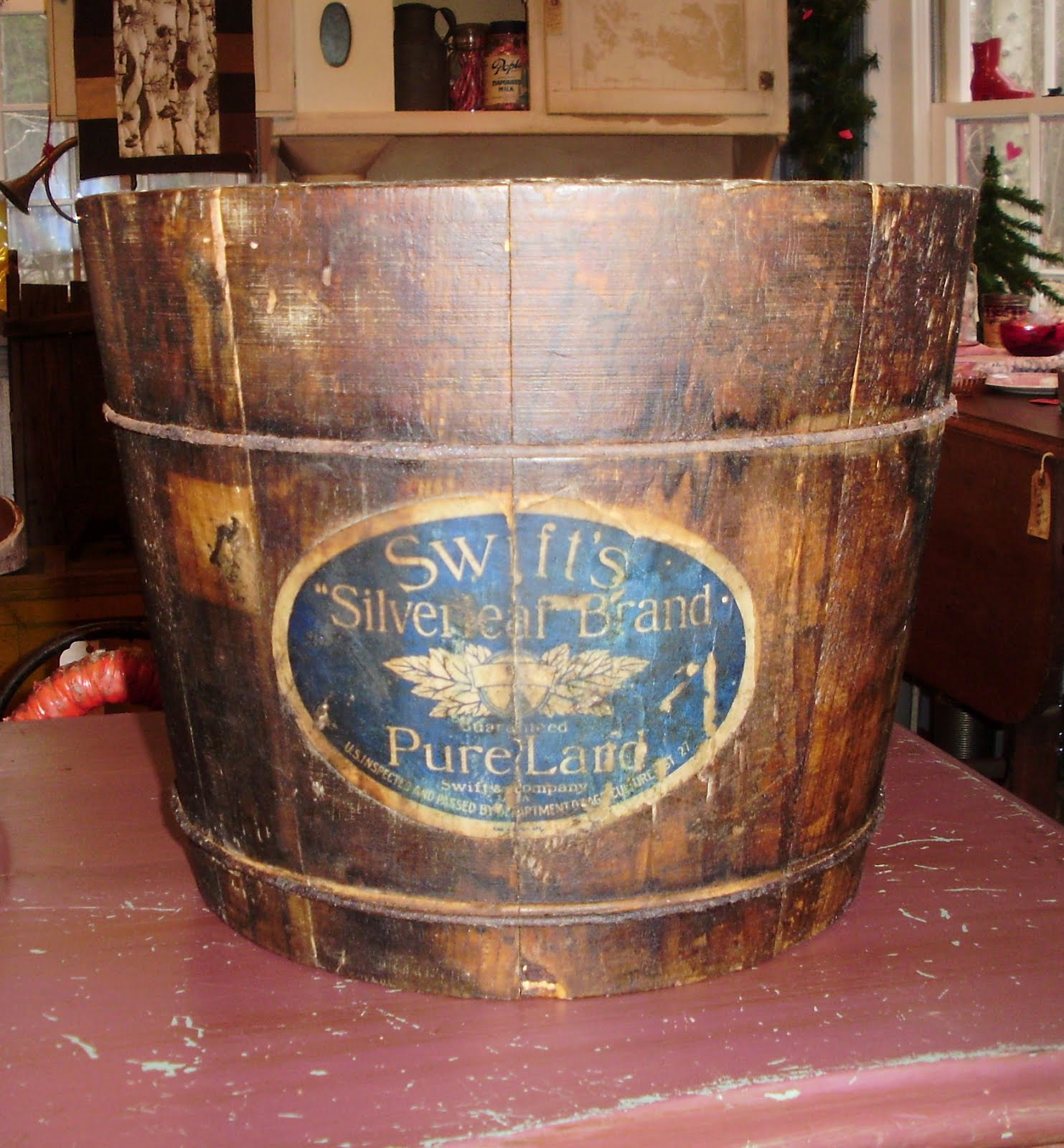Log Cabin Antiques & Gifts Hey Lard Bucket! (sorry, couldn't resist!)
