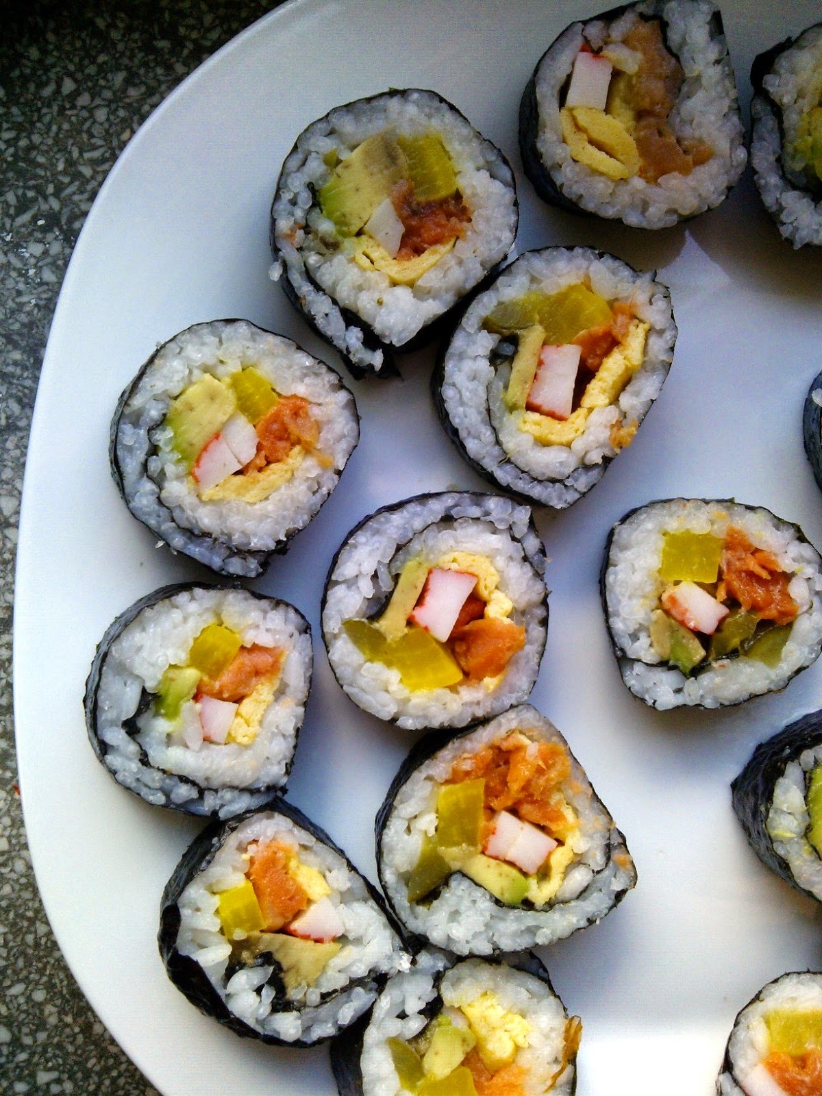 Podróże na języku Kimbap koreańskie sushi