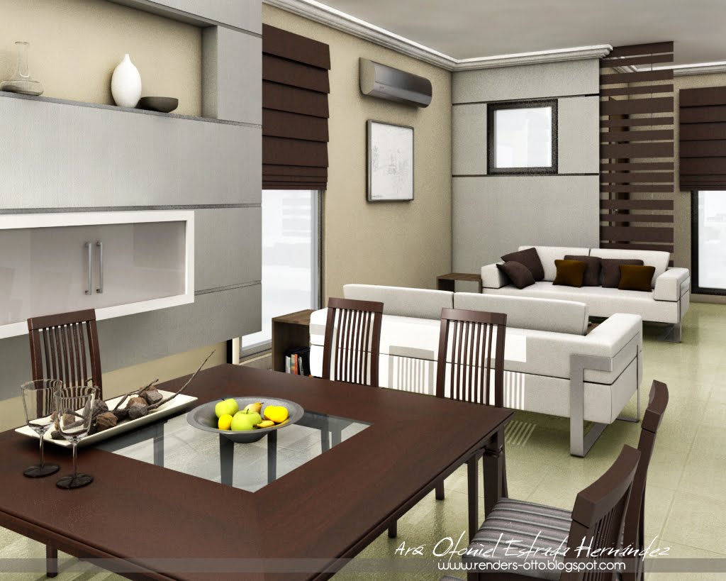 Renders: Sala Comedor