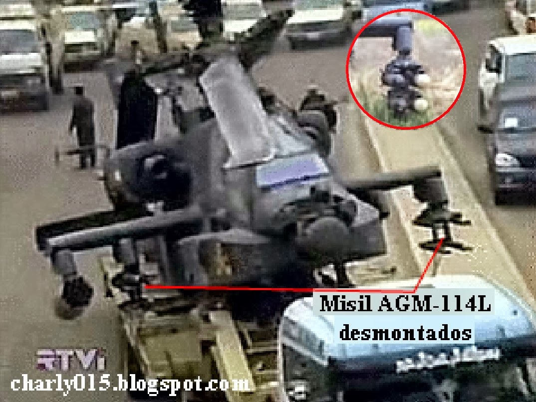 Un helicóptero de ataque Apache EE.UU. aparece en China. ¿fue clonado? Apache+irak+capturado