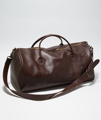 ll bean leather duffel