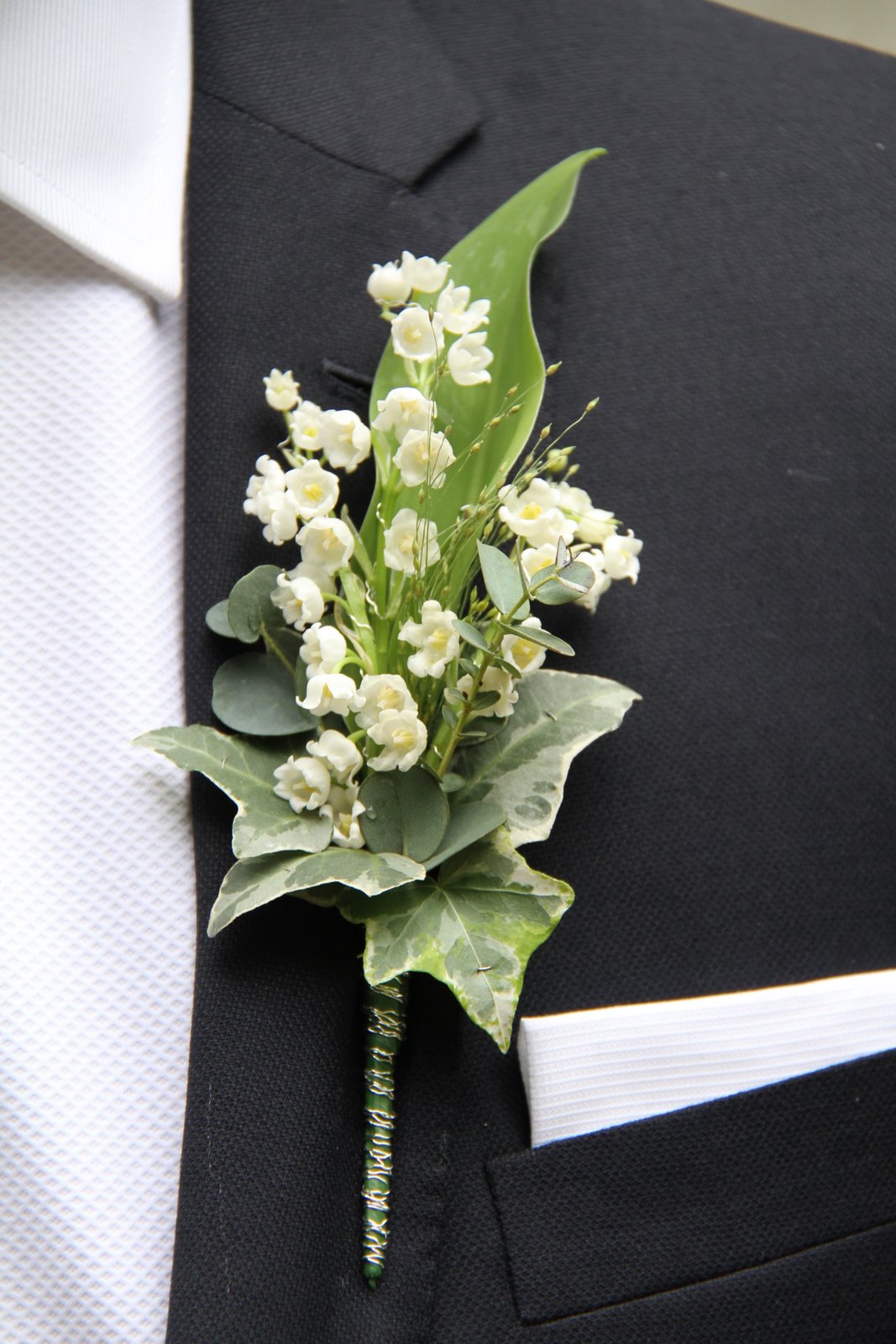 Flower Design Buttonhole & Corsage Blog Lily of the Valley Boutonniere