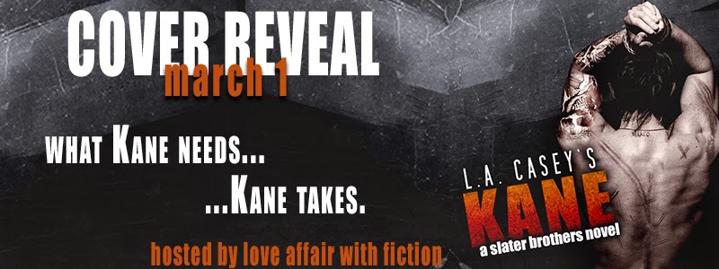 Cover Reveal:  Kane by L.A. Casey