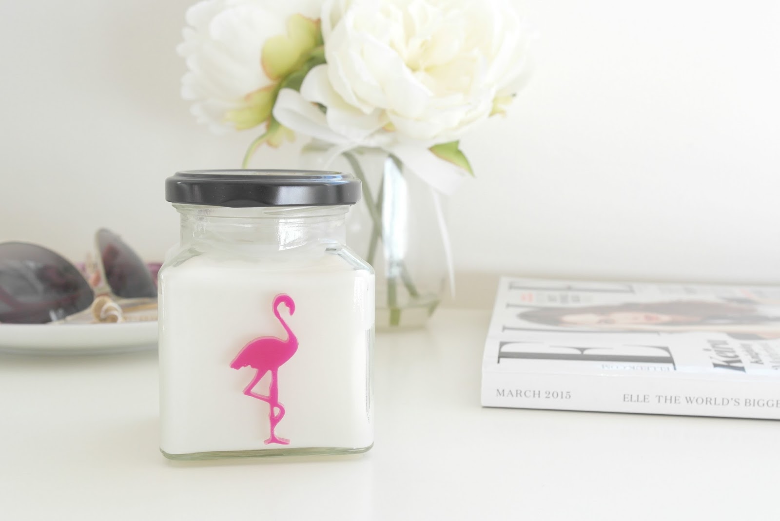 flamingo candles rose and marshmallow review