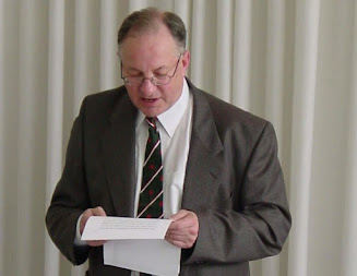 President of the Federation Mr Michael Davies, in 2001.