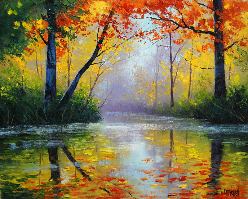 Graham Gercken 1960 | Australian Impressionist Landscape painter