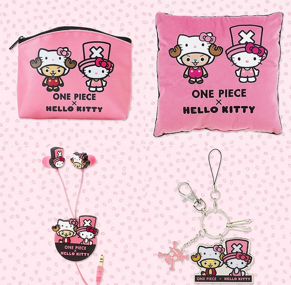 Flying Vibes: One Piece x Hello Kitty