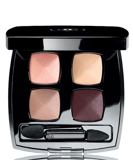 Chanel Les 4 Ombres палитра сенки за очи 4 цвята