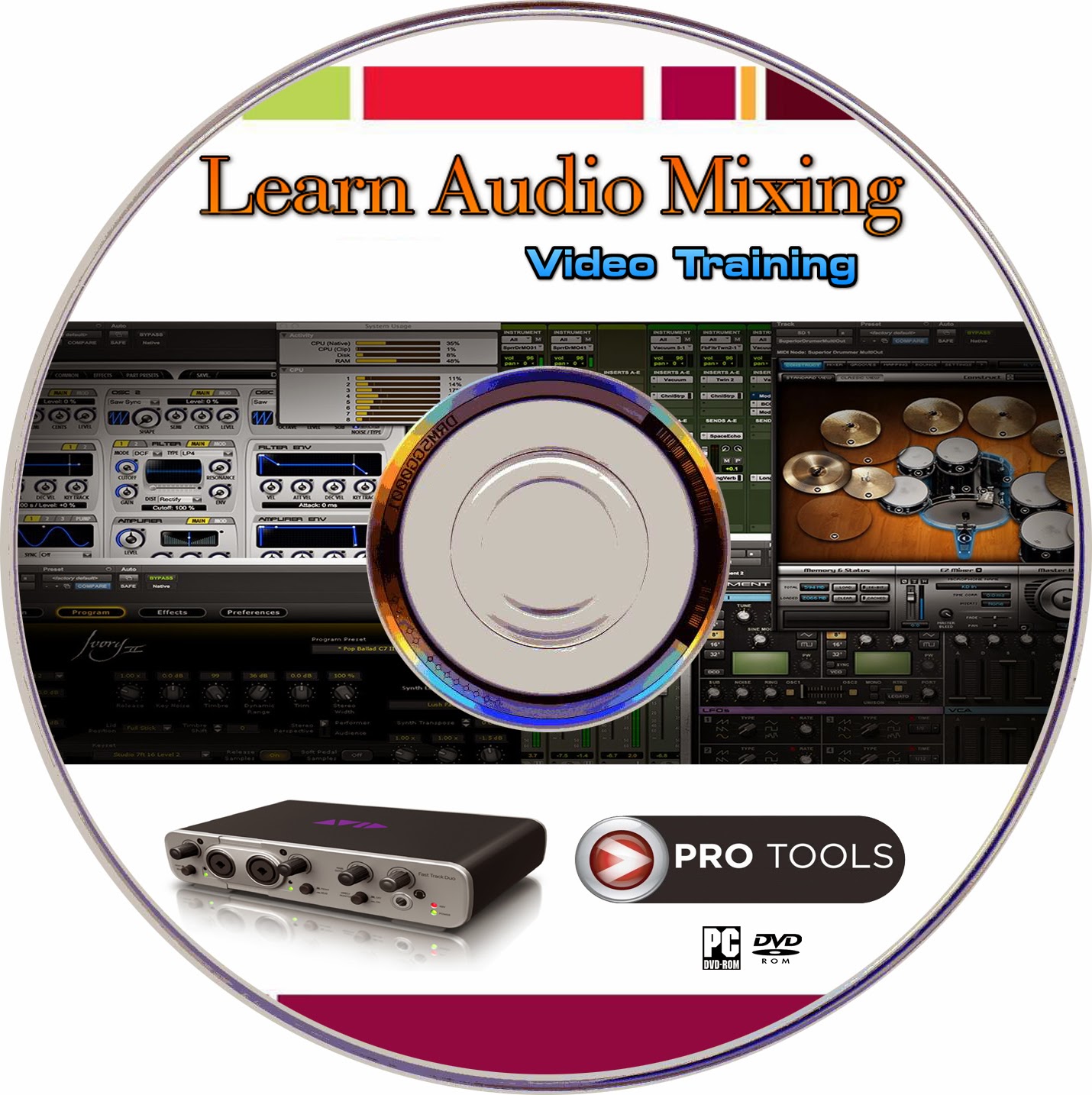 Easy Learning DVDs Learn Audio Mixing On Pro tools _ Video Tutorial