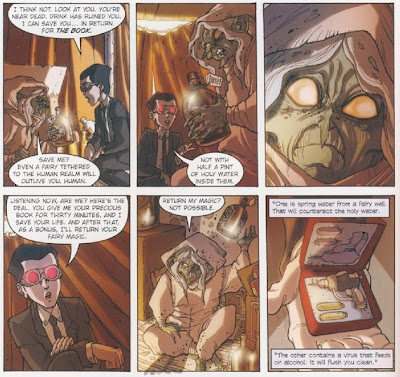 Sample page 1 of Artemis Fowl: The Graphic Novel