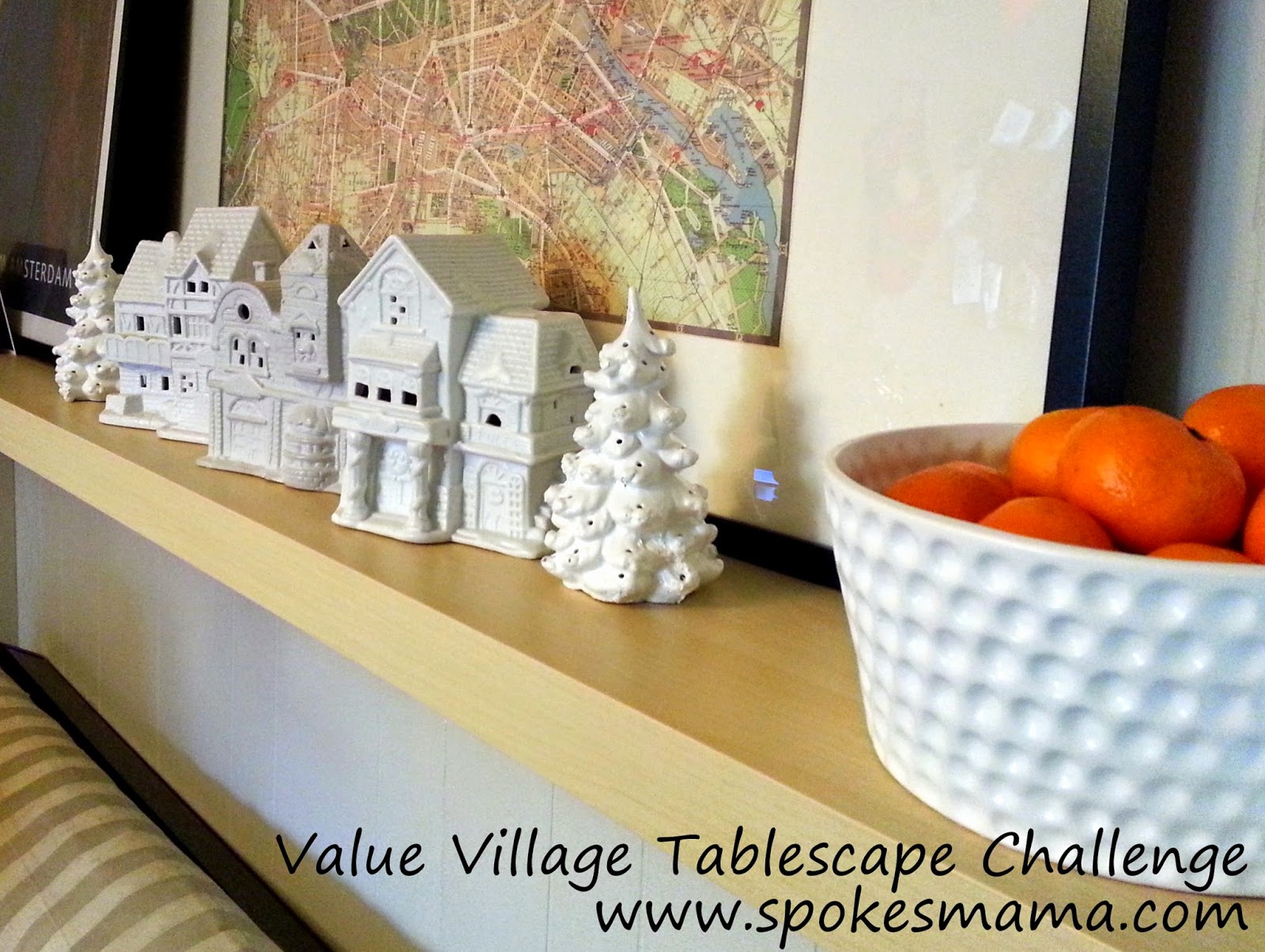 Spokesmama Value Village Holiday Tablescape