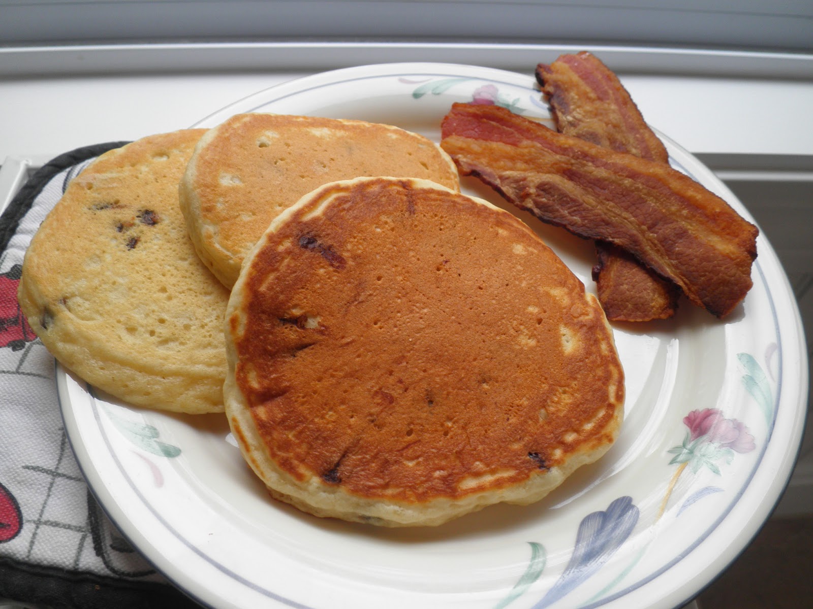 Secrets from the Cookie Princess Chocolate Chip Vanilla Yogurt Pancakes