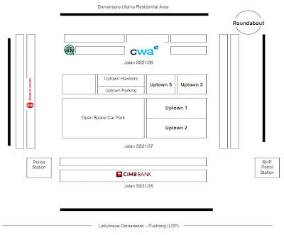 CIMB Wealth Advisor location map