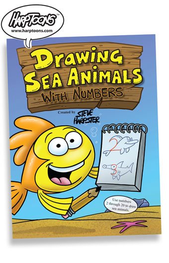 Harptoons: NEW - Drawing Sea Animals With Numbers! 2nd Printing