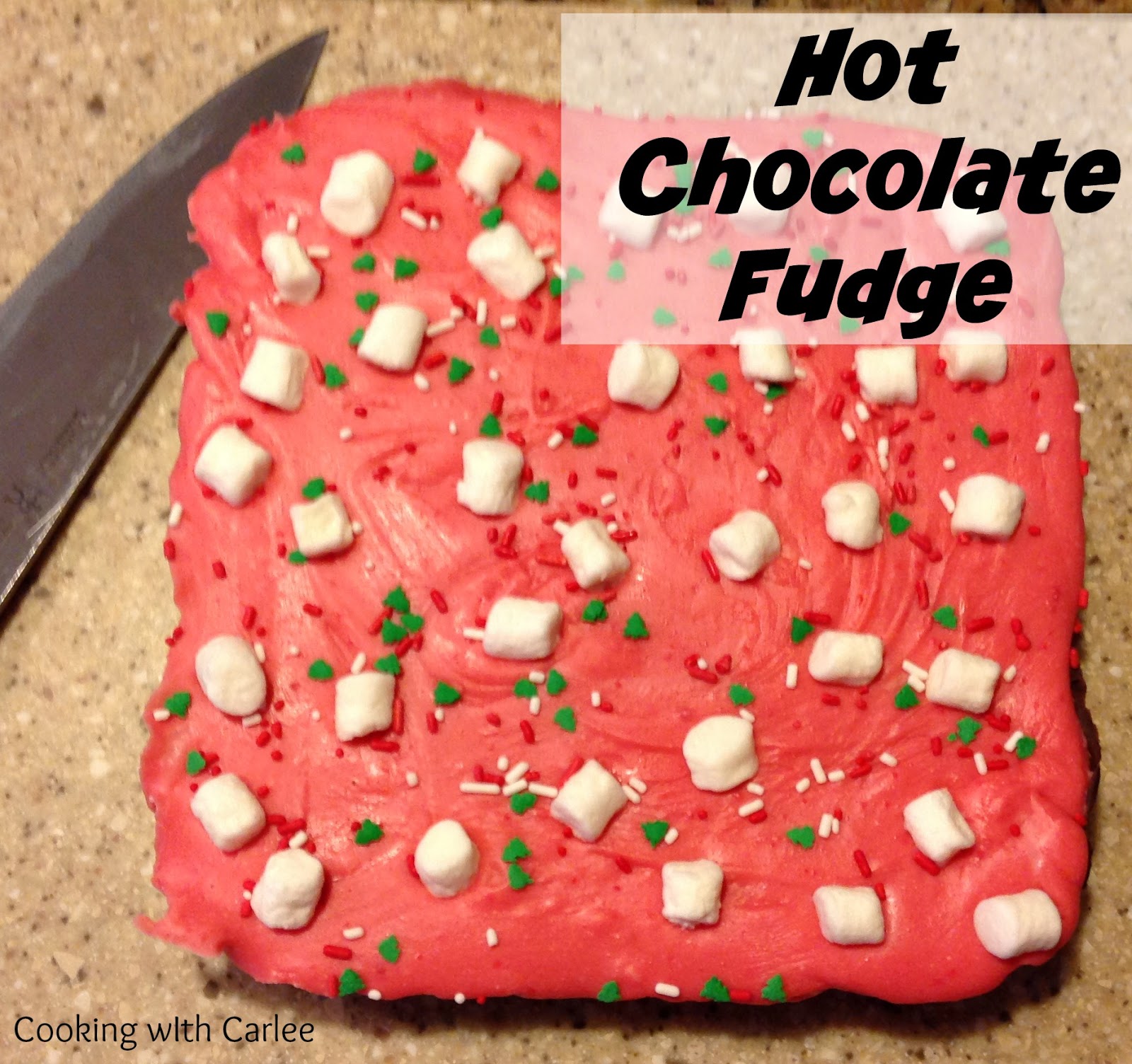 Cooking With Carlee Hot Chocolate Fudge A Guest Post By MiMi