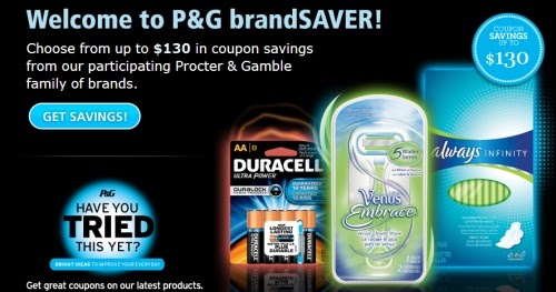Canadian Daily Deals P G Brandsaver Coupons Spring 2013 Are Live