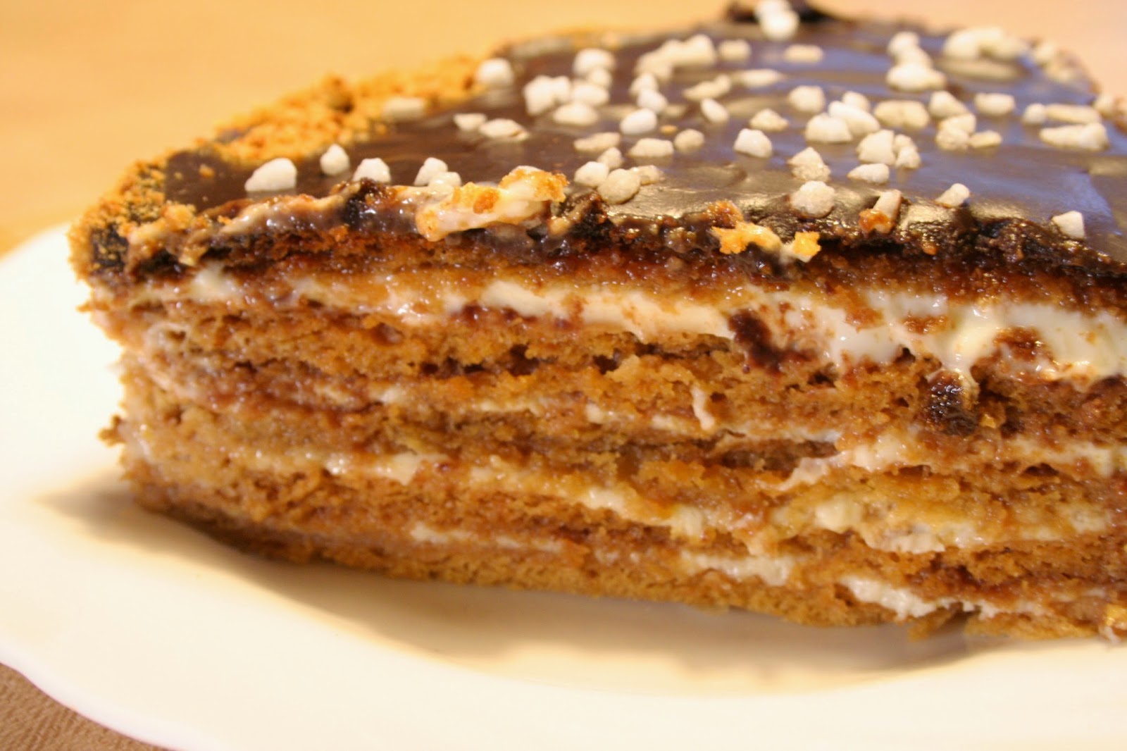 Cooking in Latvia Honey Cake My Favorite Cake