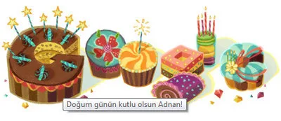 Adnan Güney Google Aramalarda Doğum Günü Kutlaması
