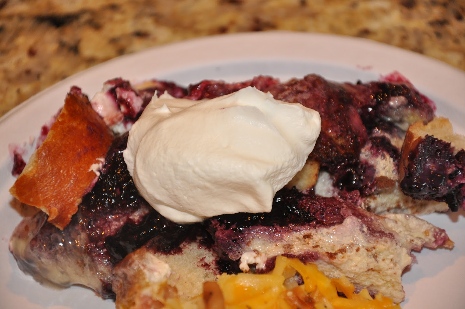 Elizabeth Ann's Recipe Box One Dish Blackberry French Toast