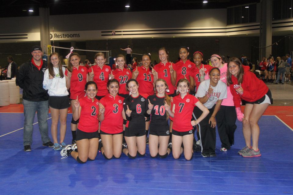 Atlanta Extreme Volleyball Club Throwback Thursday Champions Photo